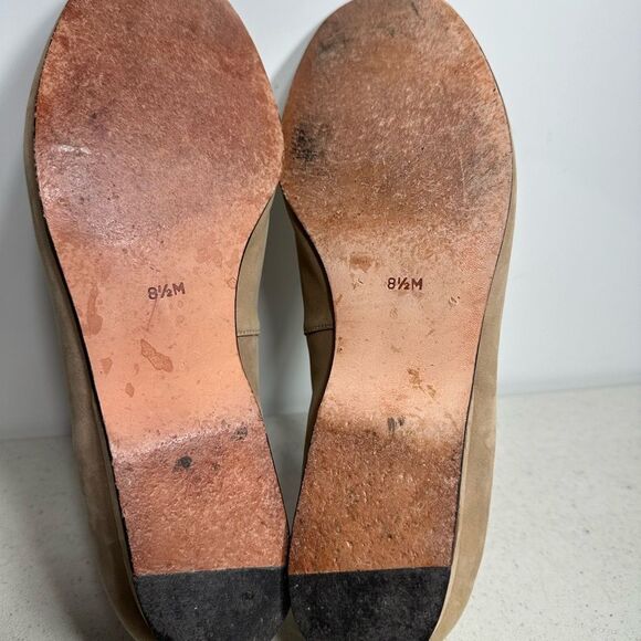 J. Jill Loafers Flats Shoes Womens Size 8,5 Brown Leather Slip On - Picture 7 of 8